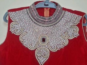 ✨ Red Embroidered Kurti ❤️ ✨