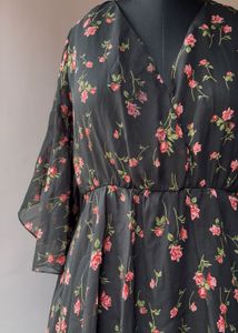 Floral Print Mini Dress