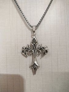 Gothic Cross Pendant Necklace