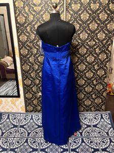 Stunning Royal Blue Strapless Dress