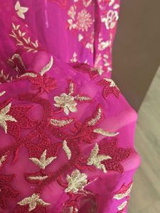Agha noor fully embroidered 2 pc