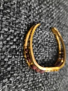 Elegant Gold  polish and Rudraksha Bracelet