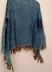 4xl Stylish Denim Shirt For Women