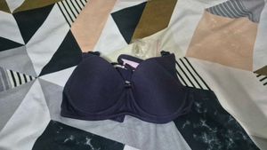 New Dark Blue Padded Bra