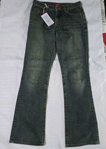 Vintage Dark Wash Flare Jeans