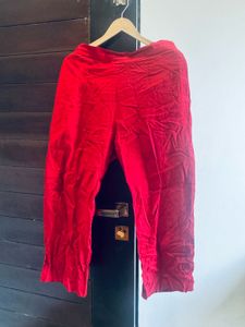 Red Embroidered Salwar Kameez