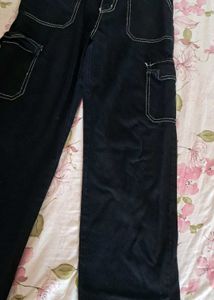 Shein dupe fly with button closure cargo jeans