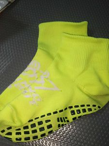 Bright Neon Grip Socks