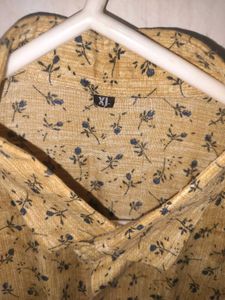 Printed Shirt Yellow