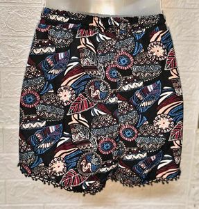 Printed Boho Shorts