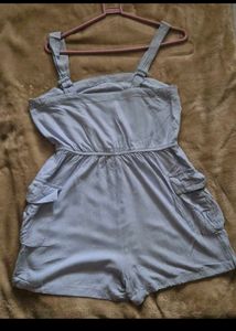 Cute Blue Romper