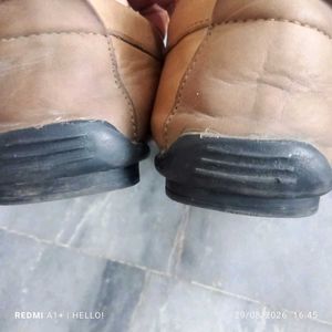 100% leather loafer for men