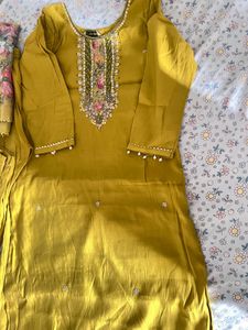 Elegant Embroidered Kurta Set