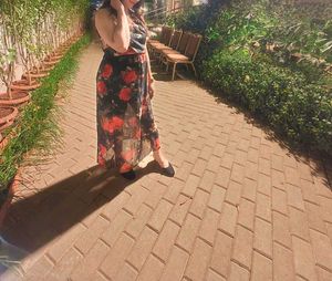 Floral Print Maxi Dress