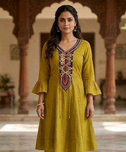 Stylish Embroidered Kurta