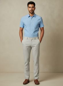 Blackberrys Light Grey Trousers