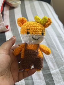 Handmade Crochet Fox Toy
