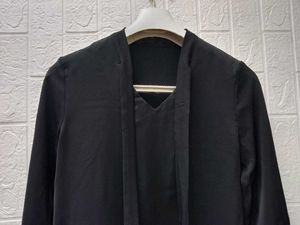 New with tag Pinterest Korean Elegant Black Tie Ne