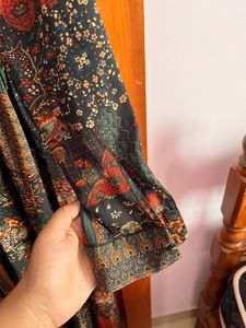 Max Printed Long Dress