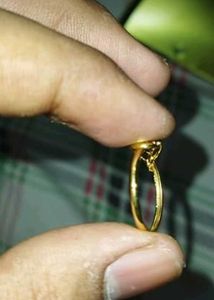 New kisna diamond gold ring with bIs hallmark and