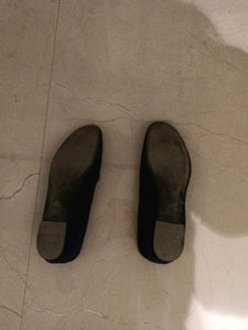 Elegant Navy Suede Loafers