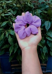 Georgette Scrunchie Set - Pack of 4