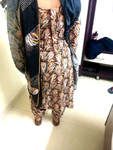Beautiful Printed Kurta Set with Dupatta