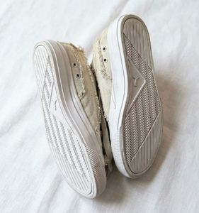 Unreleased Puma Distressed Canvas Sneakers