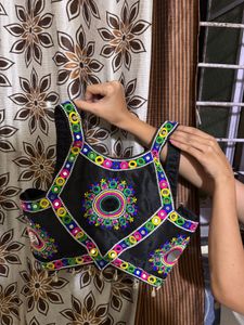 Embroidered Mirror Work Blouse