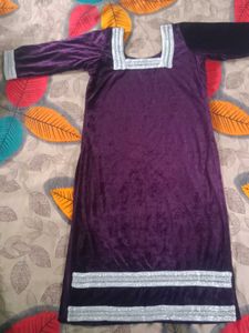 Velvet Kurti