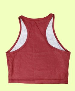 Newme Red Spider Graphic Crop Top