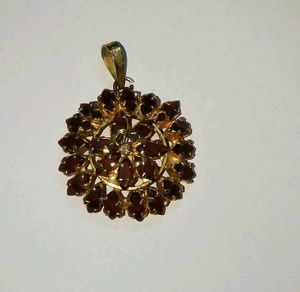 Pendant Rhinestone/Stone Crystal Metal work