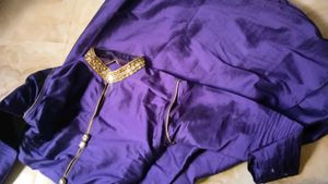 Elegant Purple Ethnic Gown