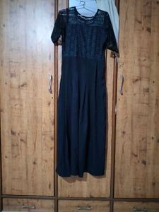 Elegant Black Lace Dress