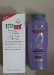 Combo- Sebamed & L'Oreal Paris shampoo