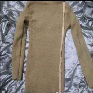 Ribbed Turtleneck Sweater