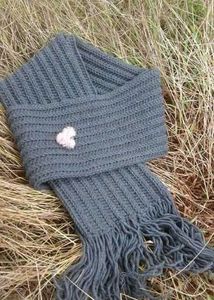 Handmade crochet muffler