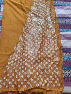 Designer Sequined Saree