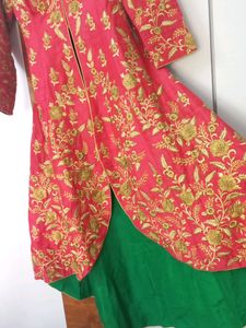 Embroidered Indian Jacket Dress