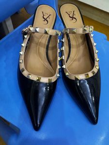 Black Studded Heels