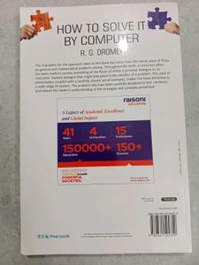 How to Solve It By Computer Book