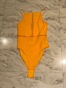 Vibrant Orange One-Piece