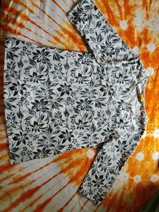 Floral Print short Kurti