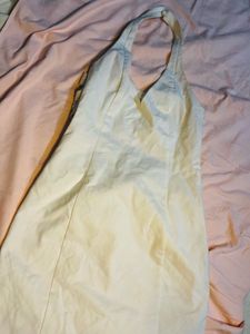 Solid Color Halter dress