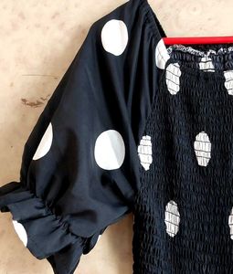Chic Polka Dot Maxi Dress