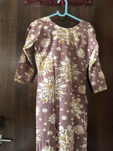 Floral Print Kurta