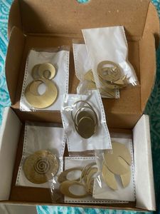 Assorted Gold Tone Earrings Set