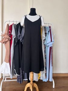 Black Slip Dress