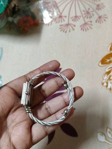 Sparkling Square Face Bangle Watch