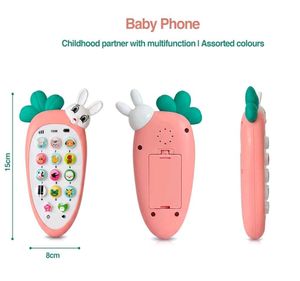 Cute Carrot Baby Toy Phone